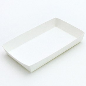 화이트 종이트레이 15호 15.5 x 9.3 x 2.5 cm, 1개, 100개