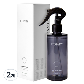 에프다이어리 뿌리는 디퓨저 실내 탈취제 에어퍼퓸 네이처우드, 200ml, 2개