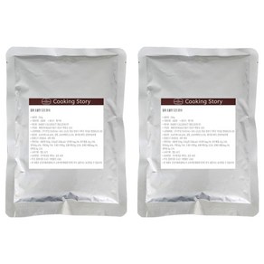 쿠킹스토리 칼레 2815 깔리바우트 다크 커버춰초콜릿, 2개, 500g