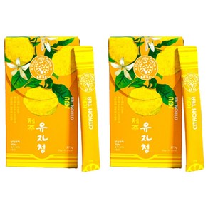 다하 제주 유자청 스틱, 25g, 15개입, 2개