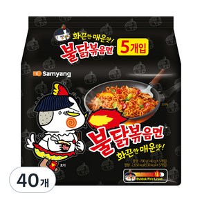 삼양 불닭볶음면 140g, 40개