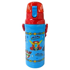 르번 헬로카봇 안심락 원터치 물통, 혼합색상, 470ml, 1개