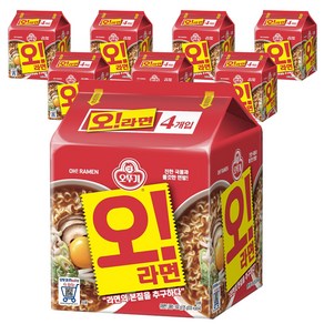 오뚜기 오라면 멀티 125g x 4p 8팩