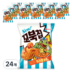 오리온 꼬북칩 카라멜 팝콘맛, 30g, 24개