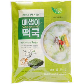 갯푸른 매생이 떡국 5인분, 1개, 925g