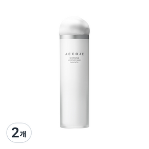 아꼬제 화이트닝 모이스처 밀키 에멀전, 130ml, 2개