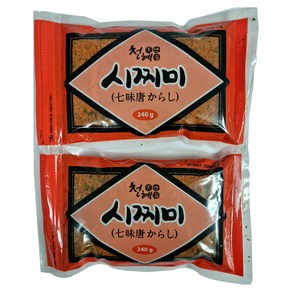 천혜식품 시찌미, 240g, 2개