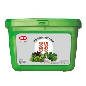 [삼화] 양념쌈장, 3kg, 1개