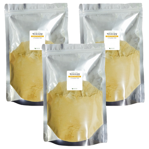 바른건강 맥주효모가루 지퍼백, 3개, 500g