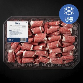 뉴질랜드산 MAUM 차돌양지 돌돌말이 불고기 샤브샤브용 (냉동), 1개, 800g