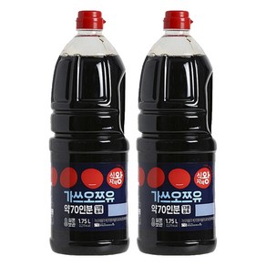 식자재왕 가쓰오풍쯔유, 1.75L, 2개