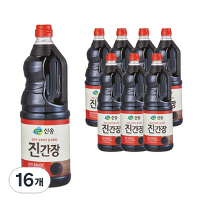 신송 진간장, 1.6L, 16개