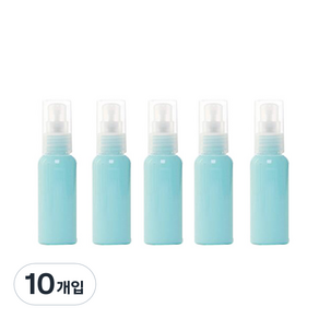 더자카 원컬러 미니 공병 50ml, 10개, 라이트블루