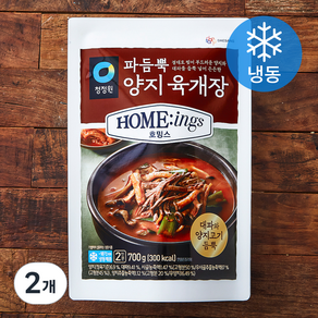 호밍스 파듬뿍 양지 육개장 (냉동), 700g, 2개