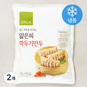 ORGA 얇은피 깍두기만두 (냉동)