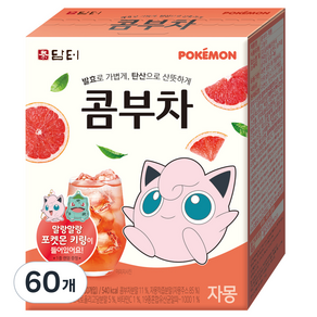 담터 포켓몬 콤부차 자몽, 5g, 30개입, 2개