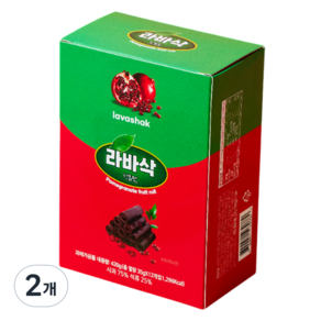 피치코리아 라바삭 석류맛 젤리 12p, 420g, 2개