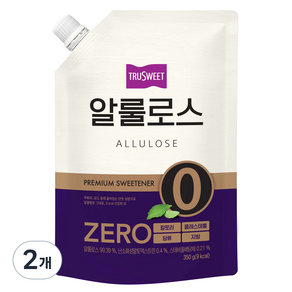 트루스위트 알룰로스 분말, 350g, 2개