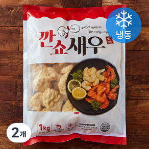 엠디에스 깐쇼새우 (냉동), 1kg, 2개