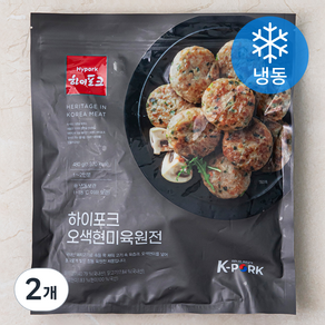 하이포크 오색현미 육원전 (냉동), 480g, 2개