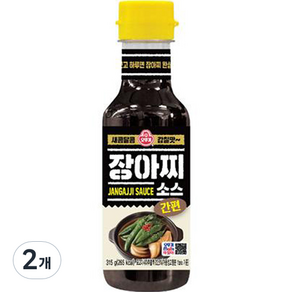 오뚜기 간편 장아찌 소스, 315g, 2개