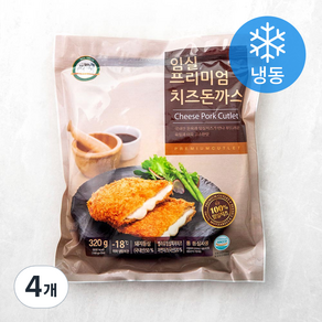 임실치즈 프리미엄 치즈 돈까스 (냉동), 320g, 4개