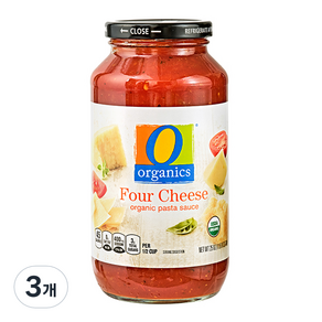 오오가닉 포치즈 파스타소스, 709g, 3개