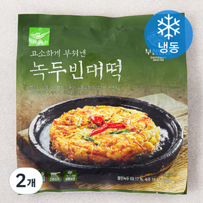 사옹원 부침명장 녹두빈대떡 (냉동), 400g, 2개