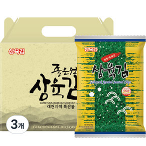 삼육김 전장김 1호 선물세트, 200g, 3개