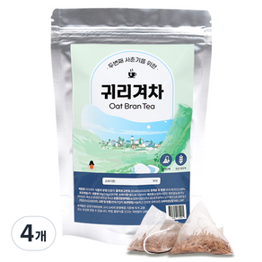 참건강마을 귀리겨차, 30g, 4개, 15개입