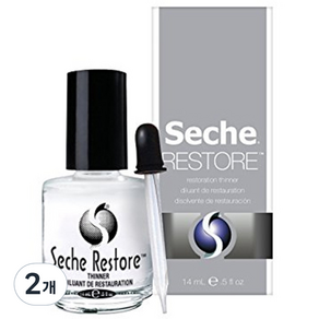 SECHE 리스토어 폴리쉬 띠너 14ml, 2개, 15ml