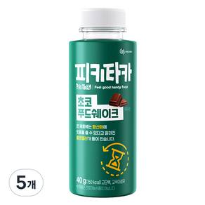 피키타카 대상 초코 푸드쉐이크, 40g, 5개