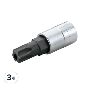 토네 별비트소켓 홀형 4TX-T50H T 50mm x 12.7mm, 3개