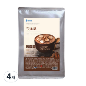 위드고 핫초코 파우더, 900g, 1개입, 4개