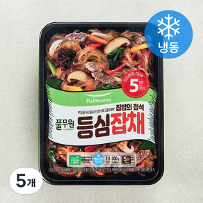 풀무원 집밥의 정석 등심잡채 (냉동), 300g, 5개