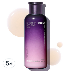 이니스프리 퍼펙트 9 인텐시브 스킨, 200ml, 5개