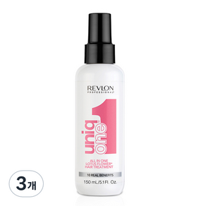 레브론 유니크원 올인원 헤어 트리트먼트 로터스플라워, 150ml, 3개