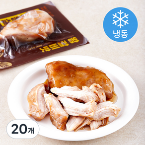 한끼통살 왕갈비맛 닭가슴살 (냉동), 100g, 1개입, 20개