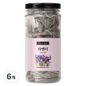 신선약초 라벤더 삼각티백 20p, 20g, 6개, 20개입