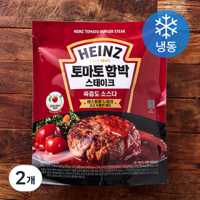 하인즈 토마토 함박 스테이크 (냉동), 380g, 2개