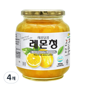 견과공장 레몬청, 950g, 1개입, 4개