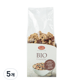 훅스 유기농 초콜렛 크런치 시리얼, 350g, 5개