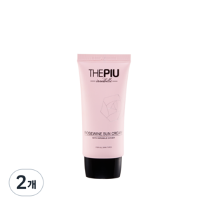 더피유 로즈와인 선크림 SPF47 PA+++, 50ml, 2개