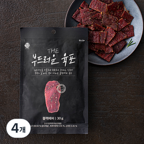 육포공방 THE 부드러운 육포 블랙페퍼, 30g, 4개