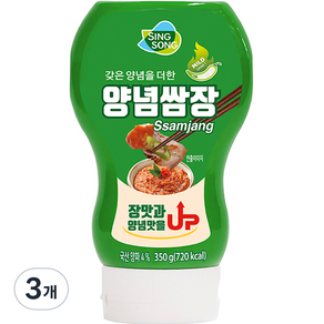 신송 양념쌈장, 350g, 3개