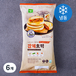 사옹원 잡채호떡 (냉동), 400g, 6개