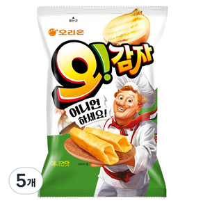 오리온 오감자 어니언, 5개, 50g