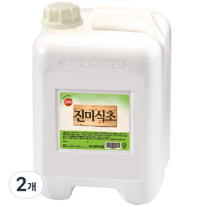 진미 식초, 15L, 2개