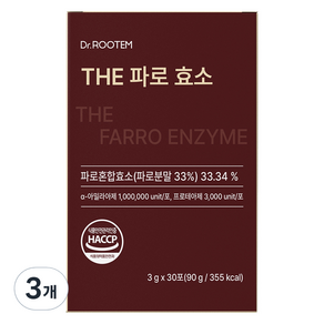 닥터루템 THE 파로 효소 30p, 90g, 3개