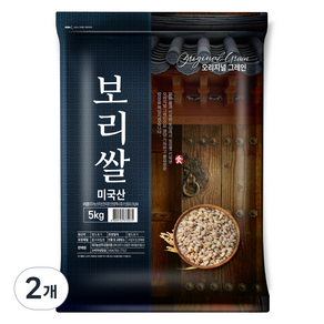 오리지널그레인 미국산 보리쌀, 5kg, 2개